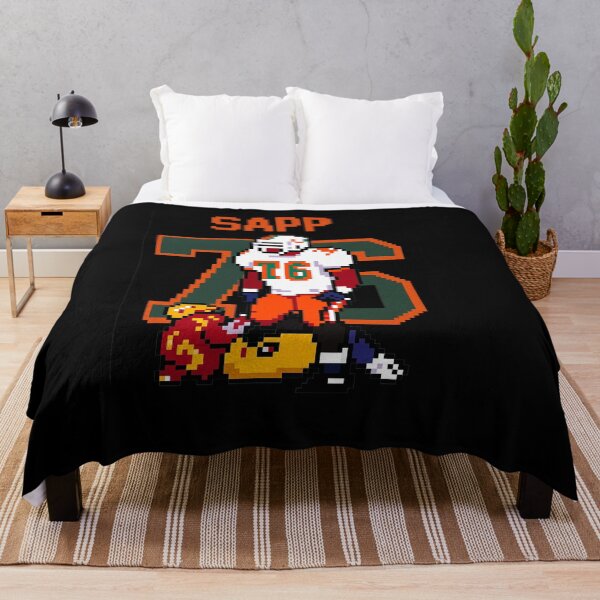 Item preview, Warren Sapp Miami Hurricanes 8-Bit Pixel Art designed and sold by TheArtOfCar.