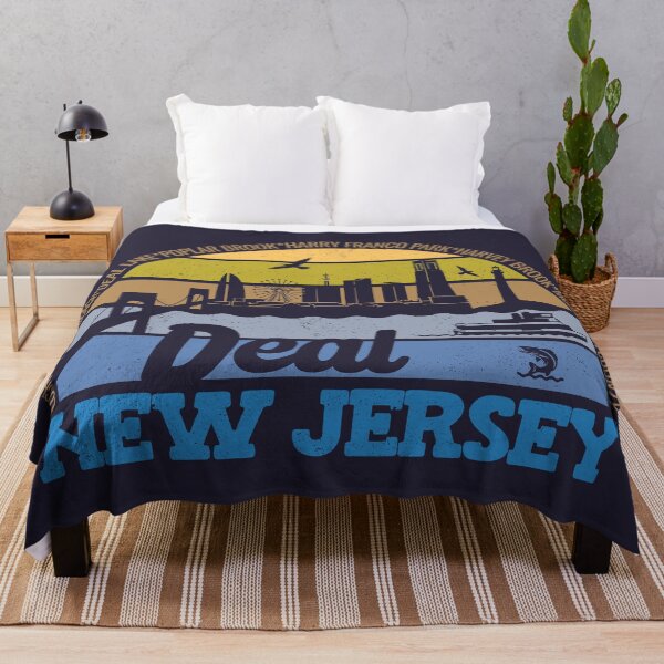 Item preview, Deal New Jersey Sunset Retro Vintage Local Pride Logo designed and sold by CRHPOD20.