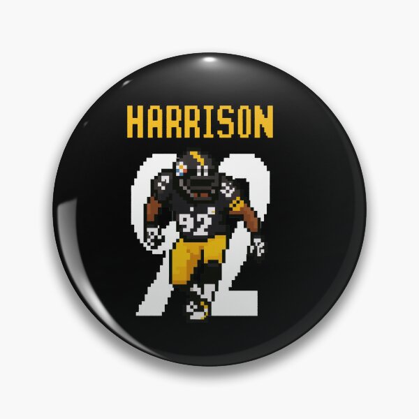 Item preview, James Harrison 8-Bit Pixel Art – Steelers Defensive Icon designed and sold by TheArtOfCar.