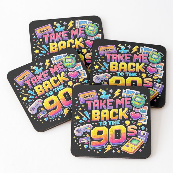 Item preview, Take Me Back to the 90's – Ultimate Retro Throwback Vibes designed and sold by GlobalBoom.