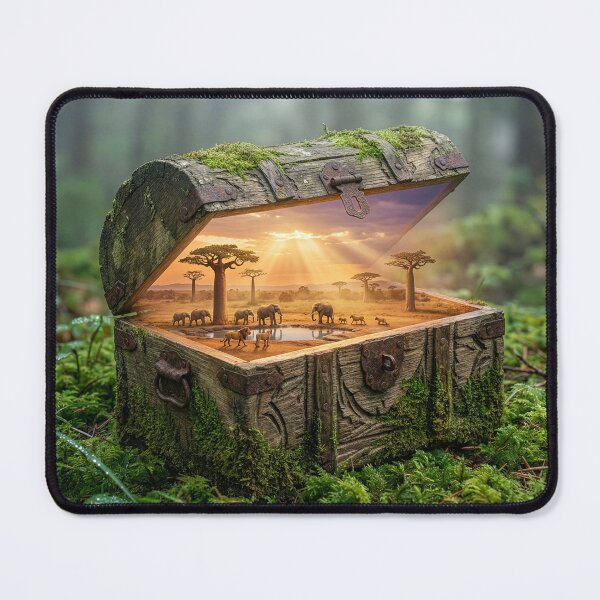 Item preview, Treasure Chest with Savannah designed and sold by Tridentulus.