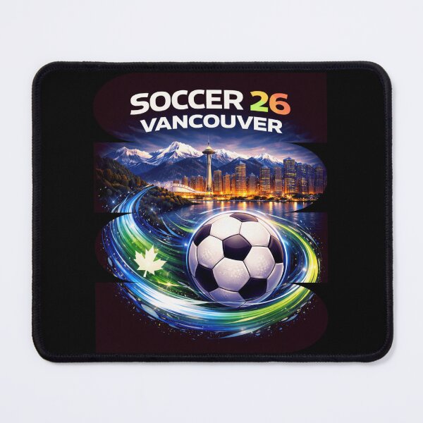 Item preview, Vancouver Soccer 2026 Shirt, Soccer 26 Vancouver BC Fan Tee, Vancouver Canada Soccer Graphic designed and sold by MK-Charlie.