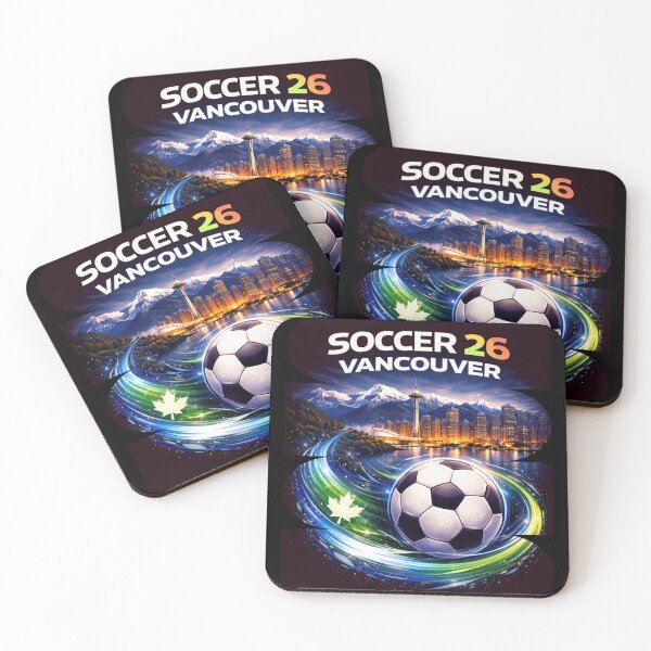 Item preview, Vancouver Soccer 2026 Shirt, Soccer 26 Vancouver BC Fan Tee, Vancouver Canada Soccer Graphic designed and sold by MK-Charlie.