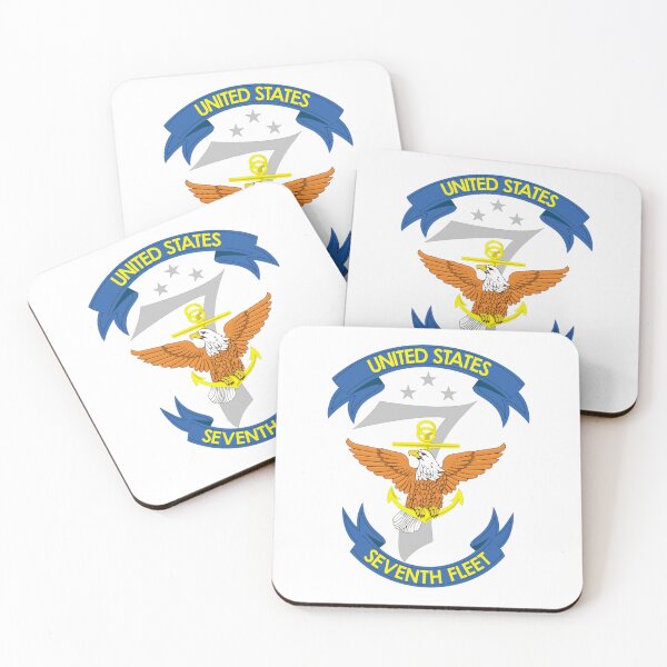 Item preview, United States Seventh Fleet Military Insignia with Eagle and Anchor designed and sold by CharlieDesings.