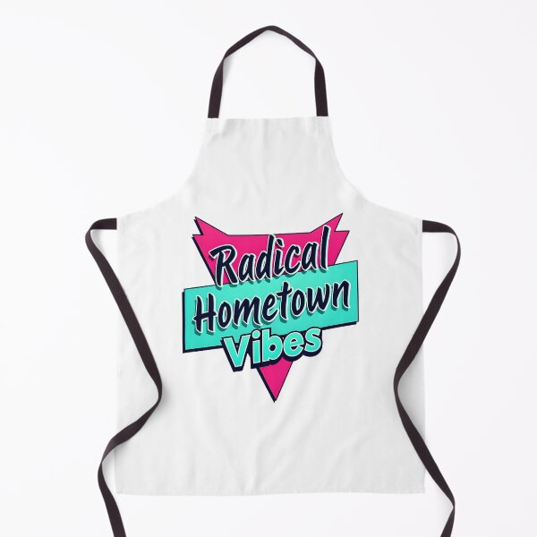 Artikelvorschau, „Radical Hometown Vibes“-Shirt – Retro-80er-Jahre-Neondesign mit lokalem Stolz entworfen und verkauft von Vajid Designs .