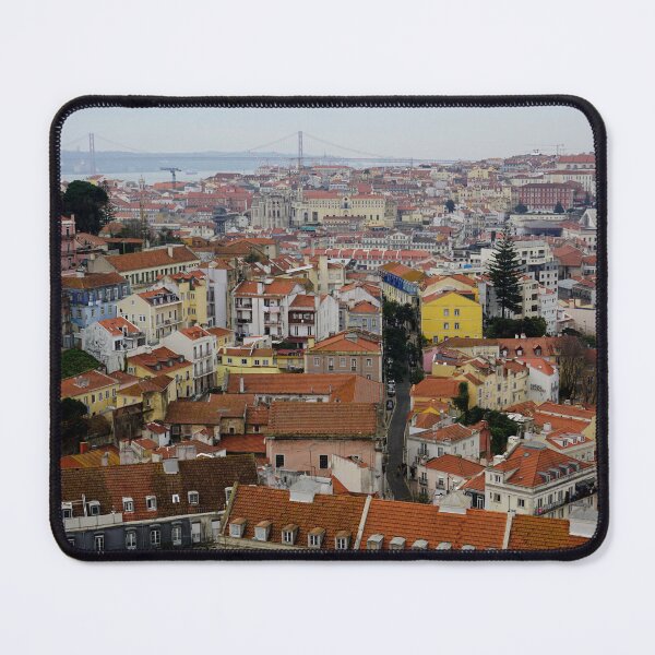 Item preview, The rooftops of Lisbon Portugal designed and sold by nikawanders.
