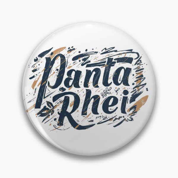 Item preview, Panta Rhei – Everything Flows Greek Philosophy Design designed and sold by Bubelek.