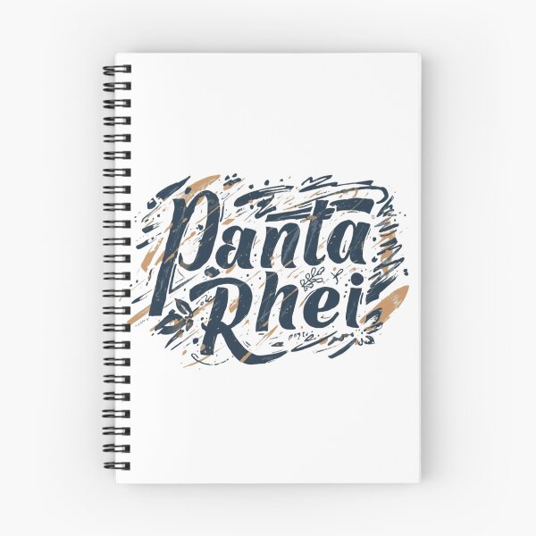 Item preview, Panta Rhei – Everything Flows Greek Philosophy Design designed and sold by Bubelek.