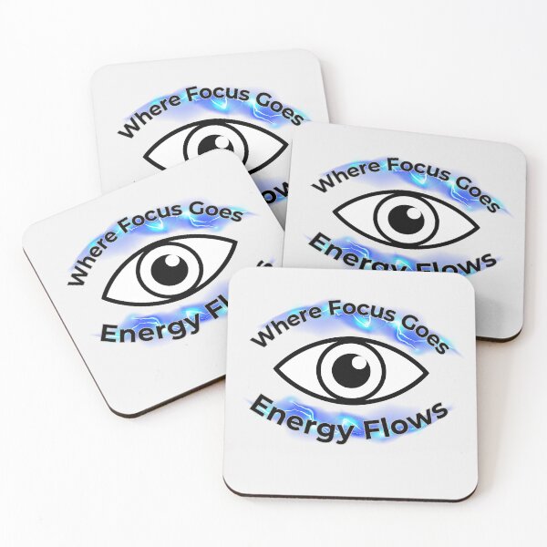 Item preview, Where focus goes, energy flows. designed and sold by LariLoDesigns.