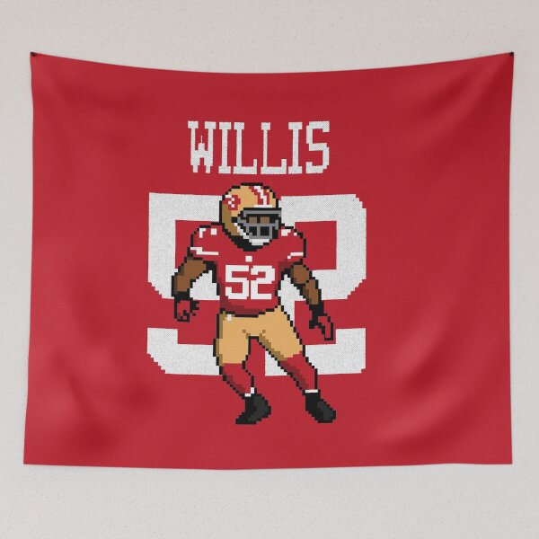 Item preview, Patrick Willis 8-Bit Pixel Art – 49ers Defensive Enforcer designed and sold by TheArtOfCar.