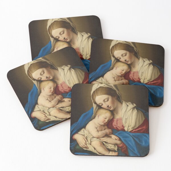 Item preview, Madonna and Child - Sassoferrato designed and sold by ArmorOfGodStore.