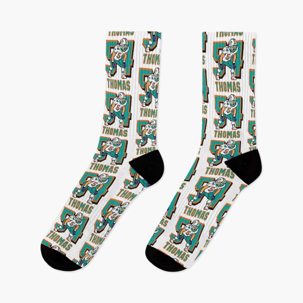 Item preview, Zach Thomas 8-Bit Pixel Art – Dolphins Defensive General designed and sold by TheArtOfCar.