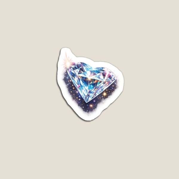 Item preview, Hyper Realistic Sparkling Diamond – Luxury Crystal Glow Design designed and sold by ssoundofsilence.