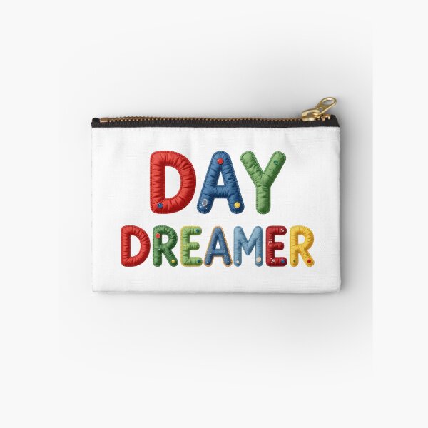 Item preview, DAY DREAMER - IN COLORFUL FAUX LETTERING designed and sold by AlexOBrienArt.