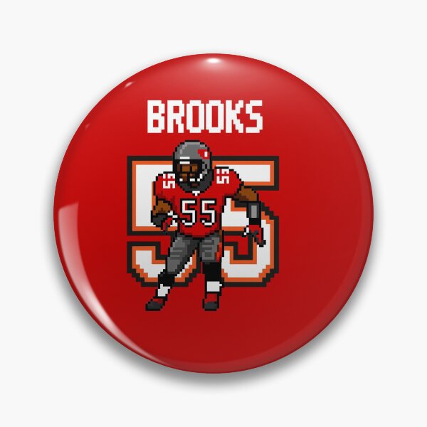 Item preview, Derrick Brooks 8-Bit Pixel Art – Tampa Bay Legend designed and sold by TheArtOfCar.