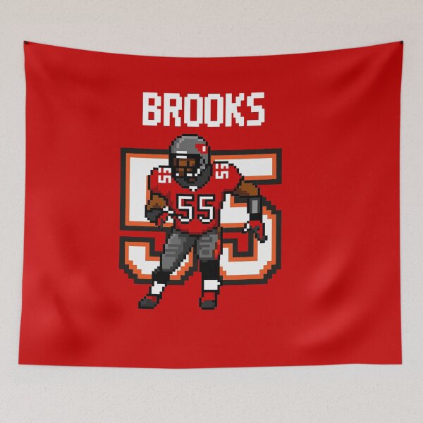 Item preview, Derrick Brooks 8-Bit Pixel Art – Tampa Bay Legend designed and sold by TheArtOfCar.
