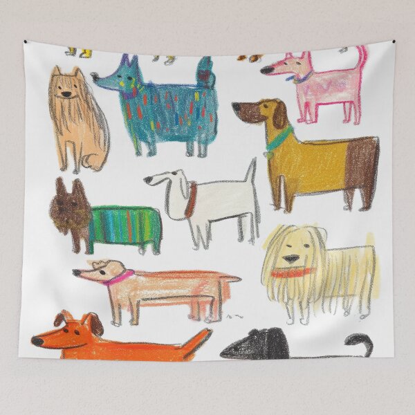 Item preview, Pawsome Parade of Whimsical Canines designed and sold by Venon28.