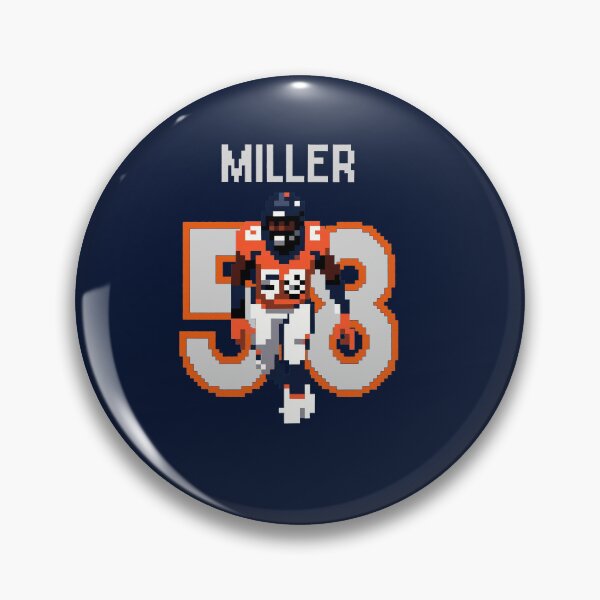 Item preview, Von Miller 8-Bit Pixel Art – Denver Defensive Icon designed and sold by TheArtOfCar.