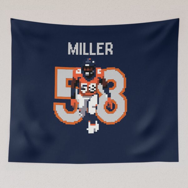 Item preview, Von Miller 8-Bit Pixel Art – Denver Defensive Icon designed and sold by TheArtOfCar.