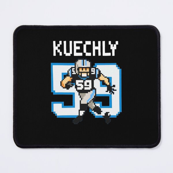 Item preview, Luke Kuechly 8-Bit Pixel Art – Carolina Defensive Leader designed and sold by TheArtOfCar.