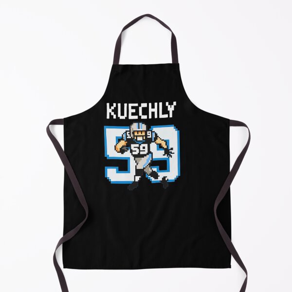 Item preview, Luke Kuechly 8-Bit Pixel Art – Carolina Defensive Leader designed and sold by TheArtOfCar.