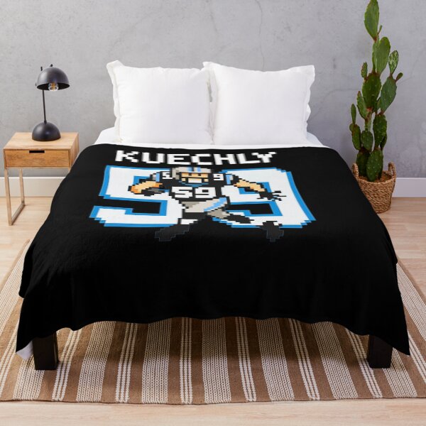 Item preview, Luke Kuechly 8-Bit Pixel Art – Carolina Defensive Leader designed and sold by TheArtOfCar.