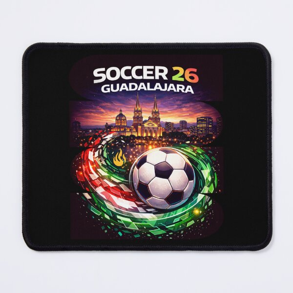 Item preview, Guadalajara Soccer 2026 Shirt, Soccer 26 Guadalajara Fan Tee, Guadalajara Mexico Football Graphic designed and sold by MK-Charlie.