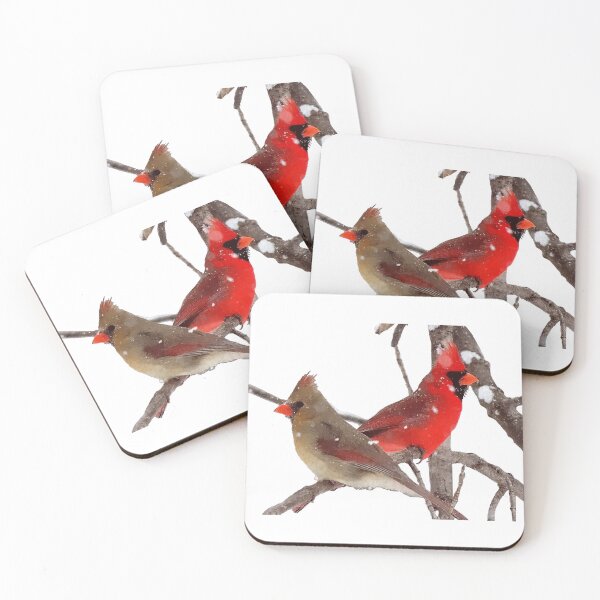 Item preview, Cardinal Bird Painting – Meaningful Spring Nature Art designed and sold by GL Digital Artwork .