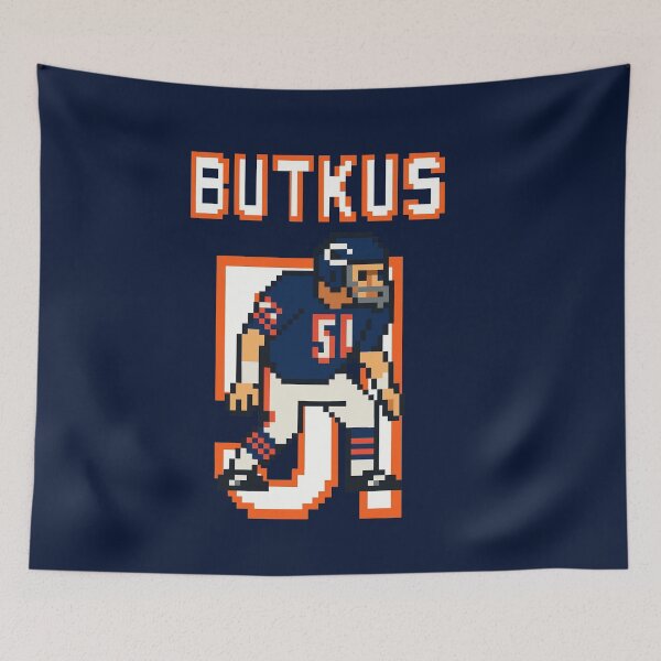 Item preview, Dick Butkus 8-Bit Pixel Art – Monsters of the Midway Icon designed and sold by TheArtOfCar.