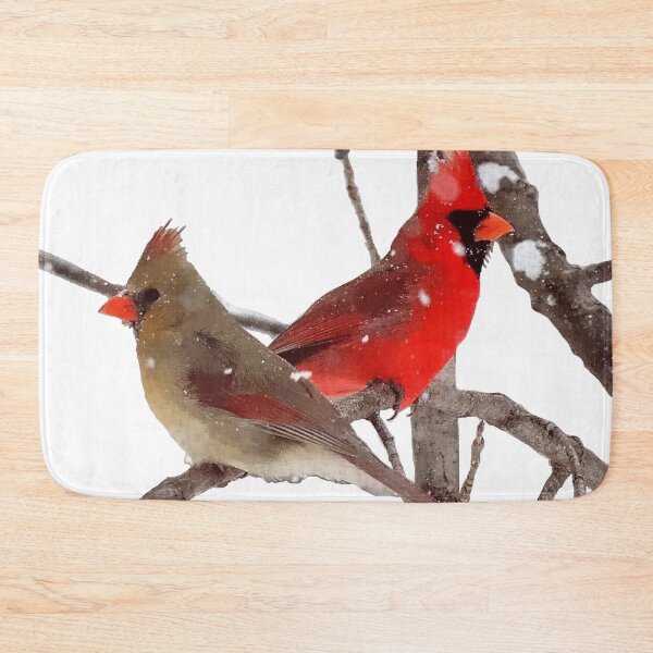 Item preview, Cardinal Bird Painting – Meaningful Spring Nature Art designed and sold by GL Digital Artwork .