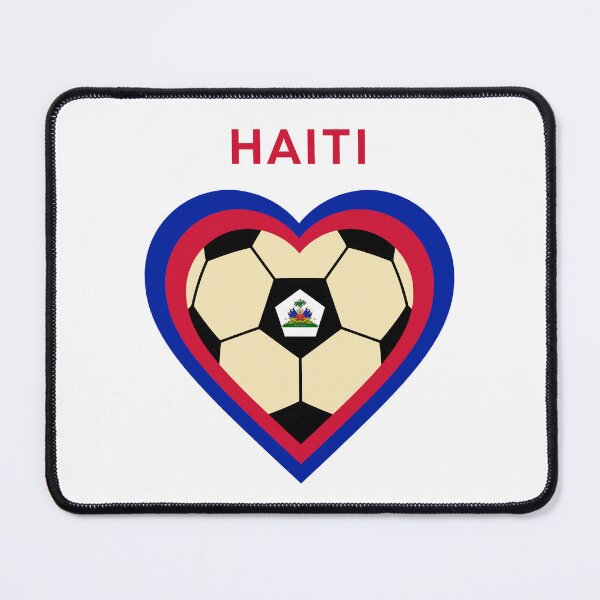 Item preview, Haiti Soccer Heart designed and sold by AlyxoGer✅.