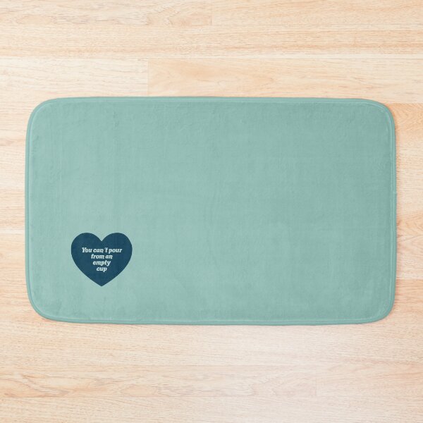 Item preview, YOU CAN'T POUR FROM AN EMPTY CUP | BLUE AND GREEN HEART designed and sold by thehappyintrovert .