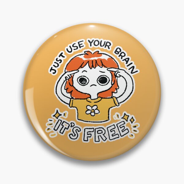 Item preview, Just Use Your Brain - It's Free designed and sold by TinyQueenArt.