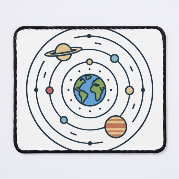 Item preview, Minimal Solar System Planetary Orbits designed and sold by TopDesignArt1.