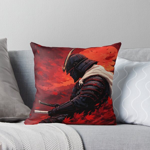 Item preview, Crimson Moon Samurai in Autumn Storm designed and sold by -DEEWOLF-.