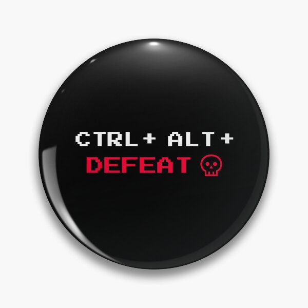 Item preview, Ctrl Alt Defeat Gaming Humor Glitch Aesthetic Gamer Gift designed and sold by vividlukas.
