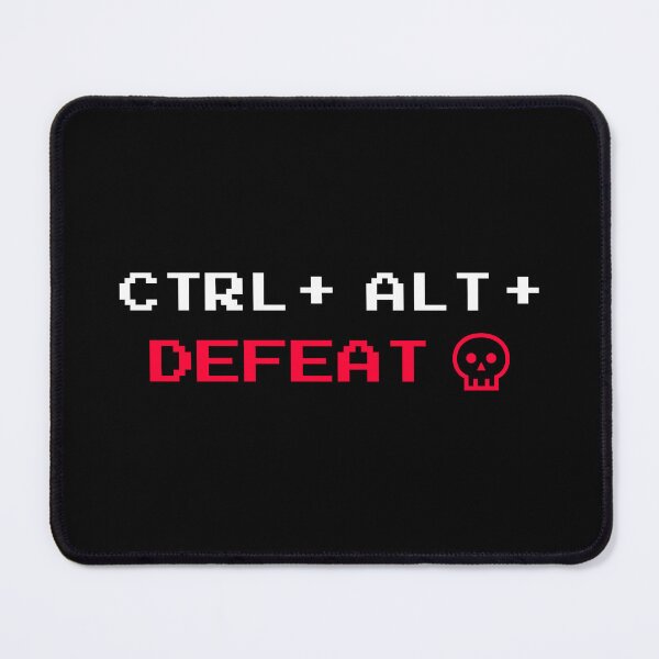 Item preview, Ctrl Alt Defeat Gaming Humor Glitch Aesthetic Gamer Gift designed and sold by vividlukas.
