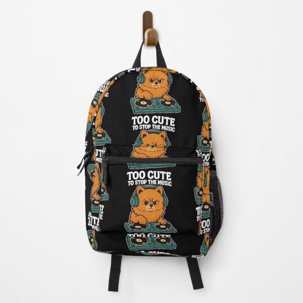 Item preview, Pomeranian DJ Shirt Retro | Too Cute to Stop Music designed and sold by Pineapple-Tree.