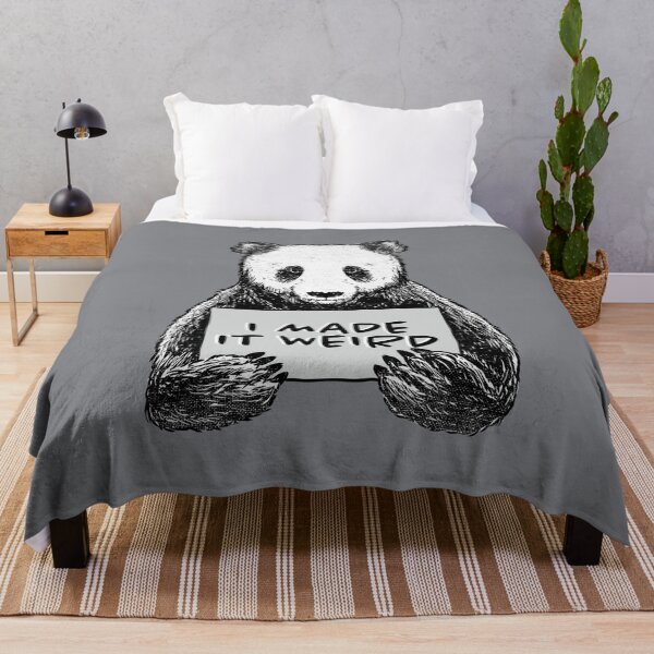 Item preview, I Made It Weird Panda by Tobe Fonseca designed and sold by Tobe Fonseca®.