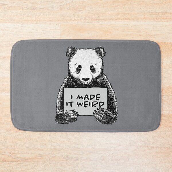 Item preview, I Made It Weird Panda by Tobe Fonseca designed and sold by Tobe Fonseca®.
