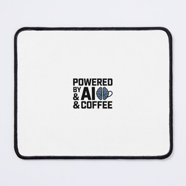 Item preview, Powered by AI and Coffee | Tech & Programmer Gift designed and sold by AlwaysBeGreat.