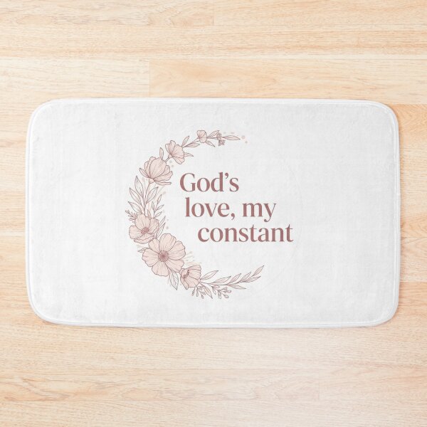 Item preview, God’s Love My Constant Christian Valentine Sticker designed and sold by Illustrated Faith.