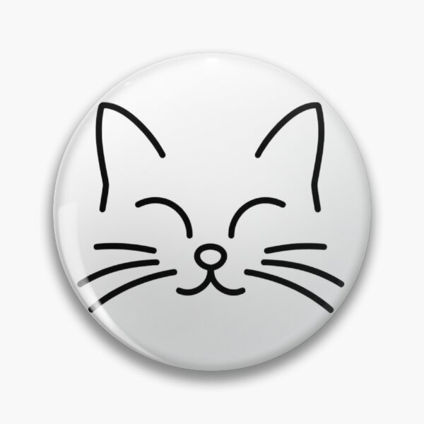 Item preview, Minimal Single Line Cat Face – Modern Line Art Pet Design designed and sold by EchopawCo.