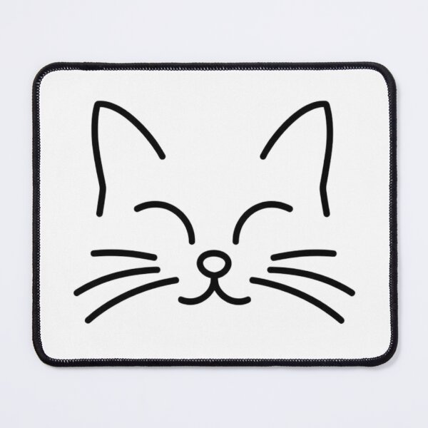 Item preview, Minimal Single Line Cat Face – Modern Line Art Pet Design designed and sold by EchopawCo.
