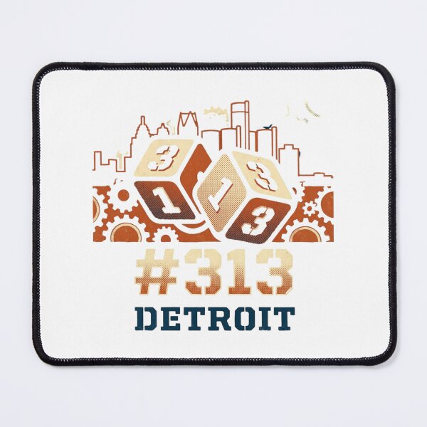 Item preview, 313 detroit t-shirt designed and sold by Shirtmart1.