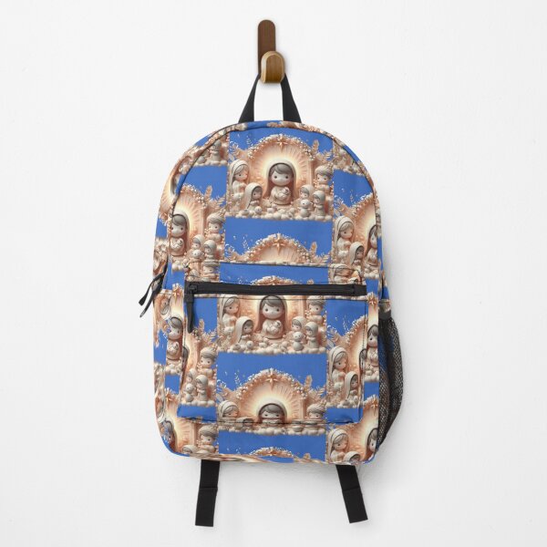 Item preview, Jesus, Savior of His People – Cute 3D Nativity Grace Label designed and sold by PaintMeWorld.
