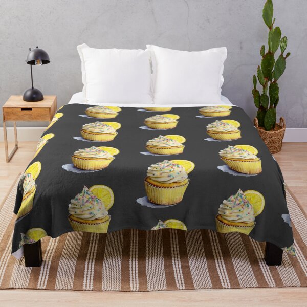 Item preview, Lemon cupcake with sprinkles designed and sold by MendaciousMina.