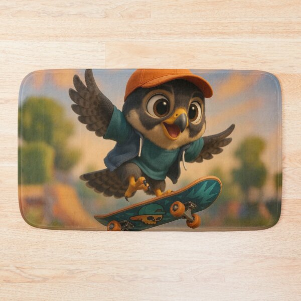 Item preview, Skater Peregrine Falcon designed and sold by Sillytoe.