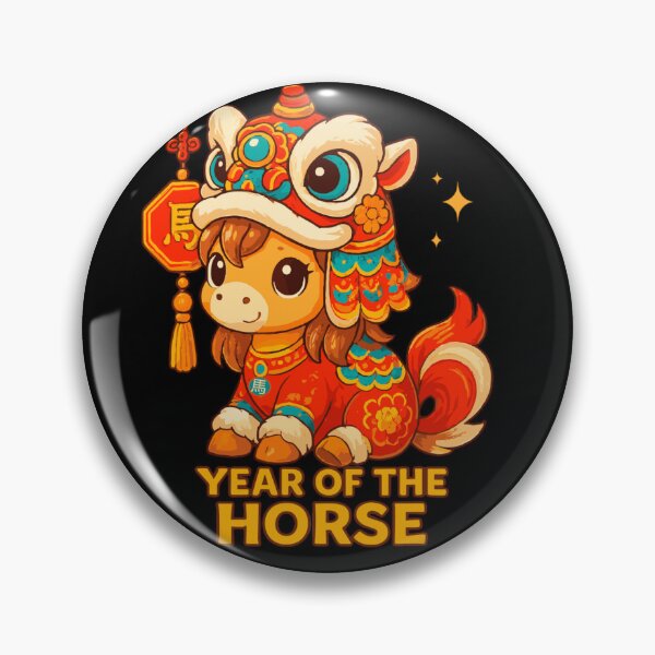 Item preview, Chinese New Year 2026 Year of The Horse  designed and sold by BazStudiodesign.