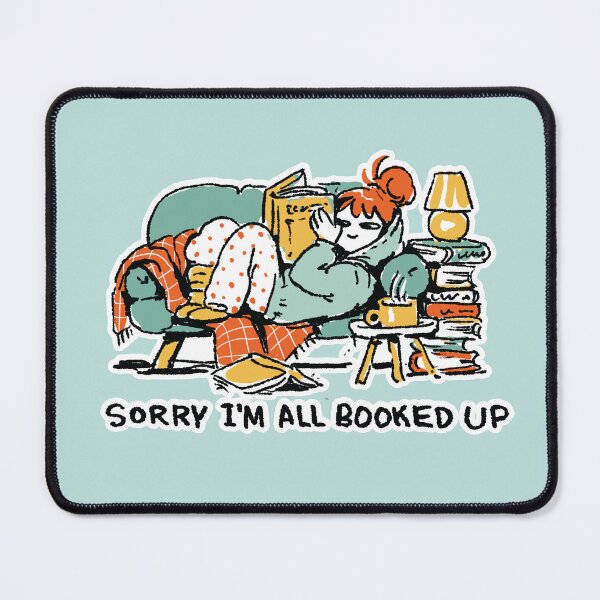 Item preview, Sorry I'm All Booked Up designed and sold by TinyQueenArt.